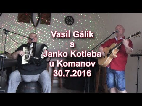 Vasil Gálik a Janko Kotleba u Komanov 2016