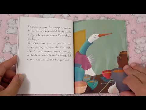 La Volpe e La Cicogna - Fiabe e Favole della Buonanotte per Bambini - Prime Letture - Infanzia