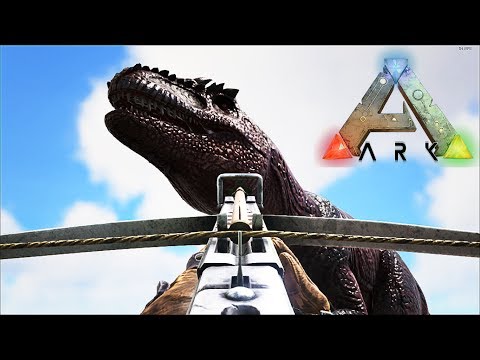 ARK SURVIVAL EVOLVED : RAGNAROK - GIGANOTOSSAURO TROLLOU NOSSA ARMADILHA