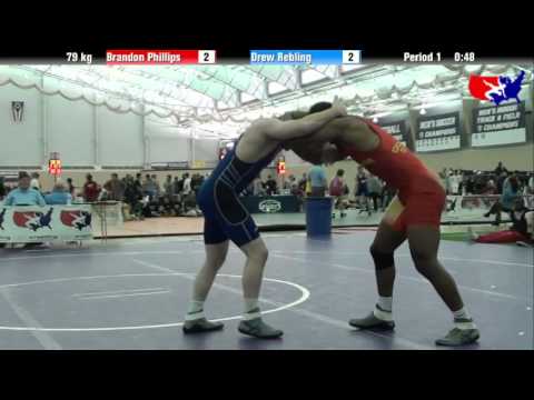 Brandon Phillips vs. Drew Rebling at 2013 ASICS University Nationals - FS