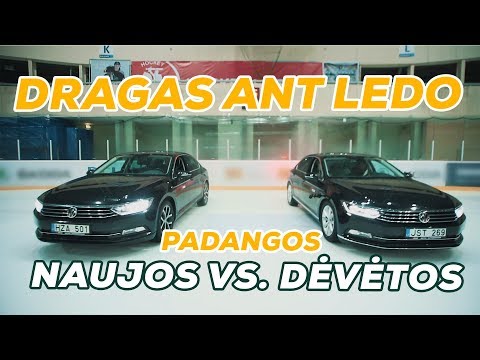 Iššūkis ledo arenoje: naudotos padangos vs naujos /Spausk Gazą TV