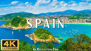 SPAIN 4K ULTRA HD (60fps) - Scenic Relaxation Film with Cinematic Music - 4K Relaxation Film