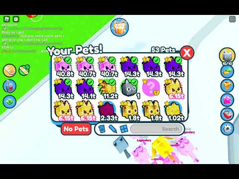 Spending Robux in Roblox | Pet Simulator X