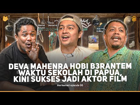 DEVA MAHENRA HARUS DUA JAM JALAN KAKI PERGI KE SEKOLAH DI TIMIKA PAPUA  - MARI KEMARI