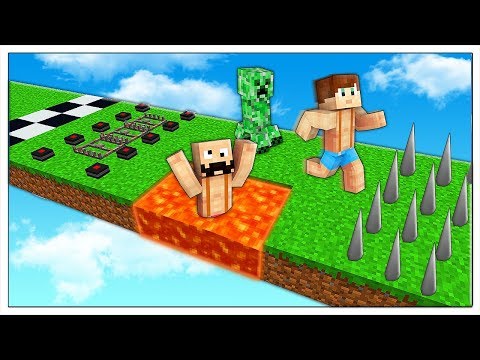 LA CORSA DELLE TRAPPOLE PIÙ PERICOLOSE DI MINECRAFT ITA!