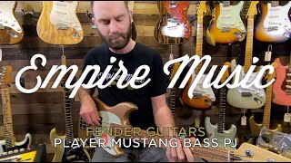 Video thumbnail for Fender Player Mustang Bass PJ - EMPIRE MUSIC by Empire Music
