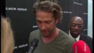Gerard Butler - Diesel Black Gold presentation (September 13, 2011)