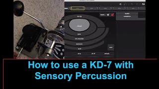 Video thumbnail for How to set up a KD-7 w/ Sensory Percussion by Mason Self