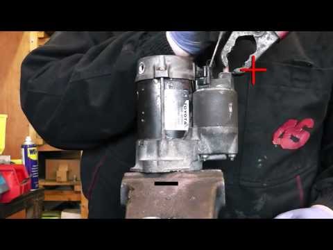 Toyota corolla,avensis,auris,celica petrol starter motor repair.Denso type starter.