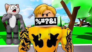 فيلم روبلوكس : انا اسف سامحونى ميجو قال كلمة عيب فى ماب البيوت ..! ????????