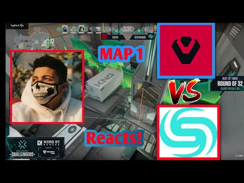 Myth Reacts To Sentinels Vs Soniqs      MAP 1      VCT open Qualifer  Valorant