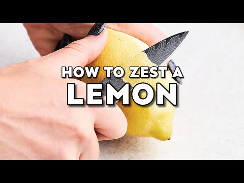 How To Zest A Lemon (4 Ways!)