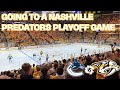 We Went to Game 3 of the PLAYOFFS | Nashville Predators vs Vancouver Canucks