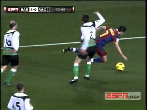 Barcelona vs Racing 22 01 2011