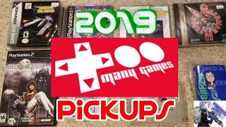 ** Too Many Games 2019 Pickups **  Baltimore Retro Gaming