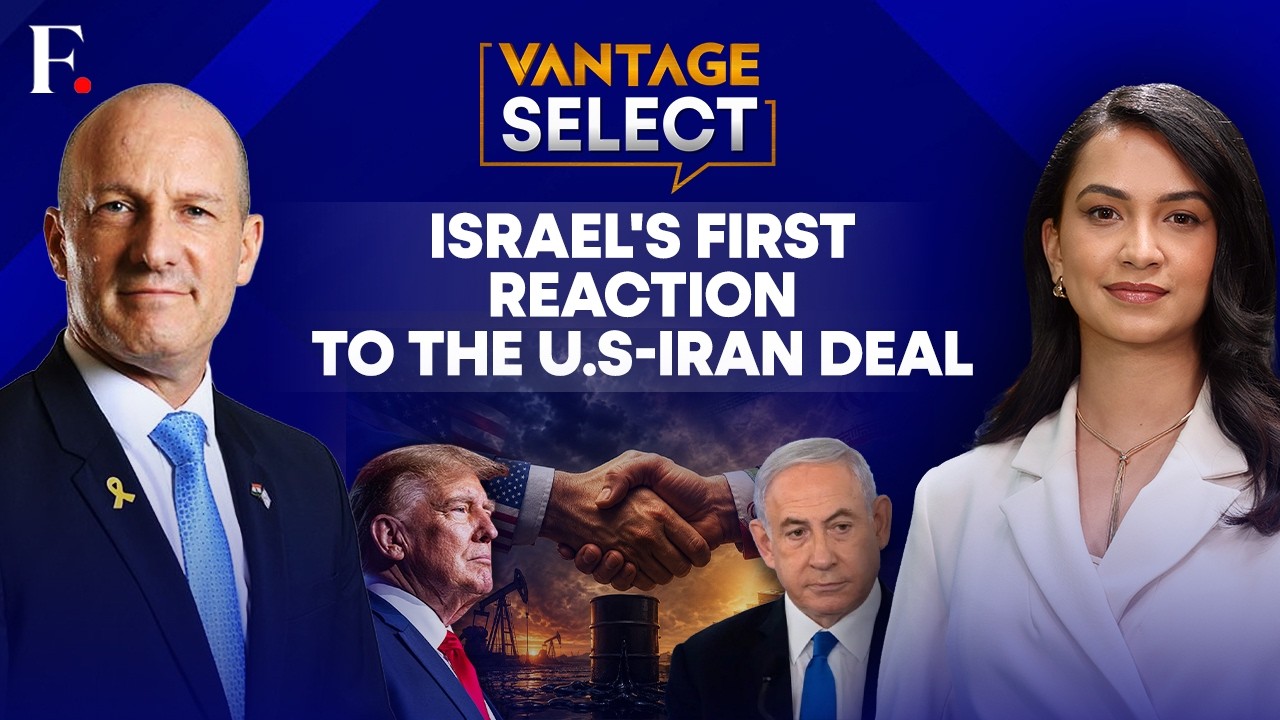 LIVE: Israel's Ambassador Reuven Azar's First Reaction to U.S .-Iran MoU | Vantage Select