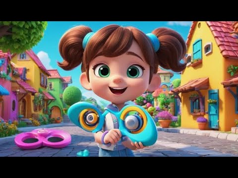 Os spinners de dedo fazem flick flick flick | Canção Infantil | Rima Divertida | Música para Criança