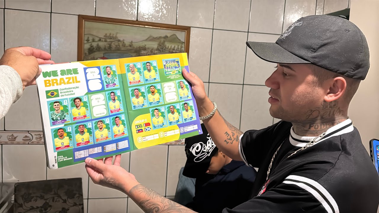 TROCAMOS 6 FIGURINHAS POR 54 FIGURINHAS DA COPA 2026 