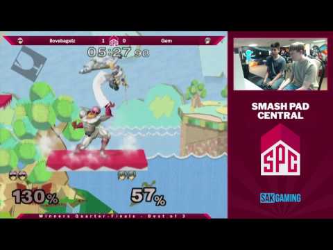 SPC 57 Winners Quarters - ilovebagelz (Captain Falcon/Luigi) vs Gem (Marth)