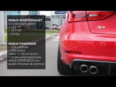 Audi A3 (8V) REMUS Full Cat-back System @SANOIMPORT