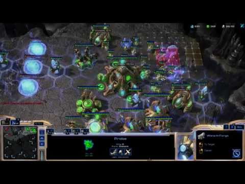 LotV PvT: Macro vs 1 base all in!