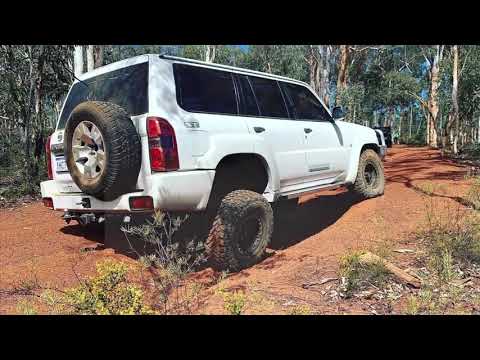 Nissan patrol gu 3″ stainless exhaust install