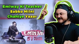 EMIWAY - TRIBUTE TO EMINEM | Review - Reaction &amp; Commentary | WannaBe StarKid