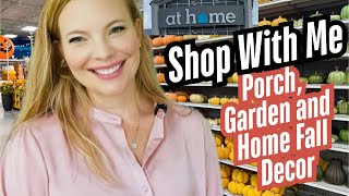 🍂Shop With Me | Fall Home And Garden Decor | At Home Store
