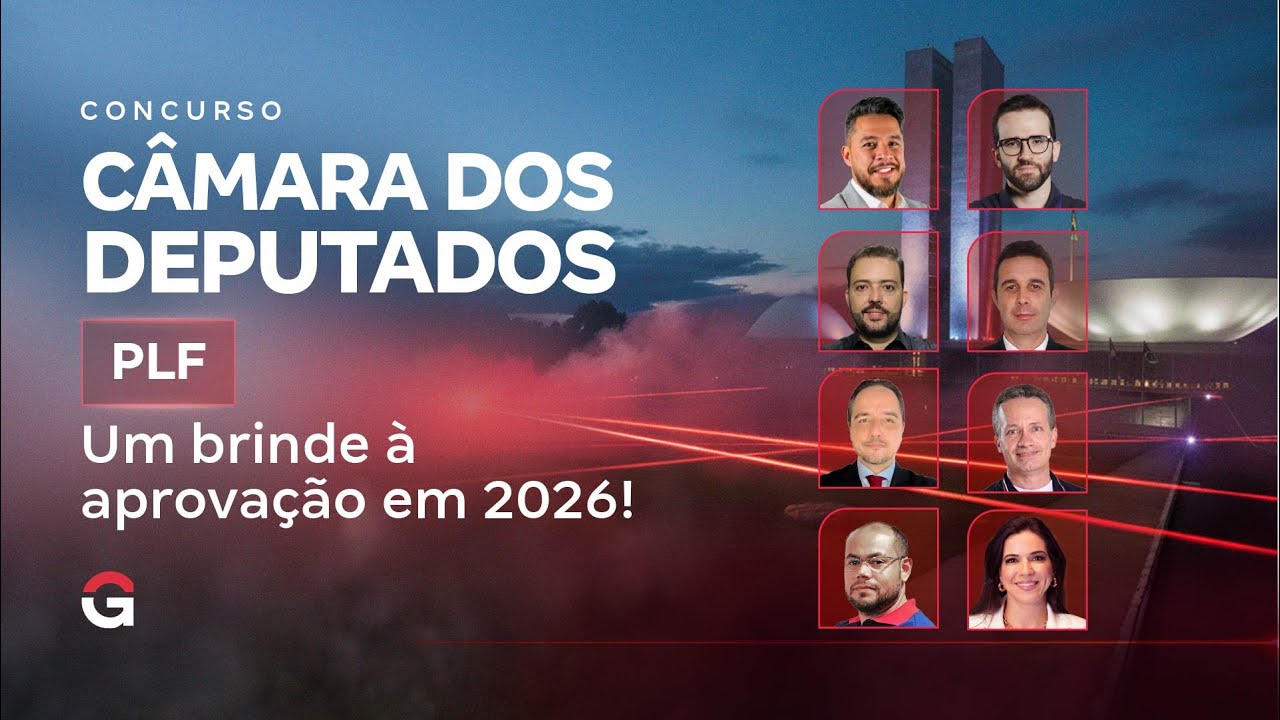 Concurso Câmara dos Deputados PLF  | Maratona da Virada
