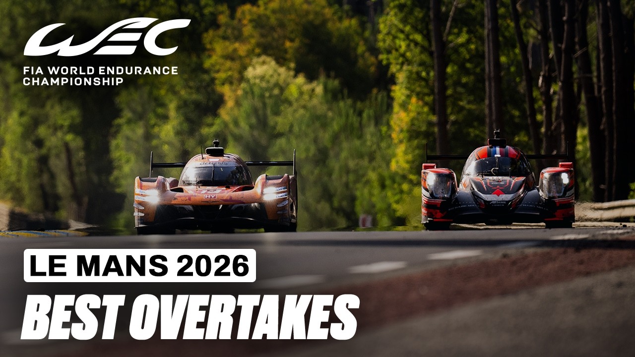 10 of the BEST Overtakes from Le Mans 2026 | 24 Hours of Le Mans 2026 | FIA WEC