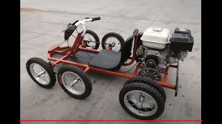 bike go kart casero 6.5 hp