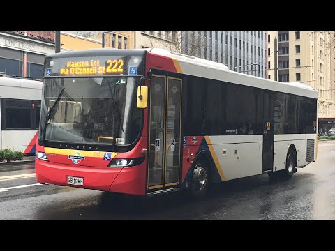 Southlink Volvo B7RLE 2451 leaving Adelaide