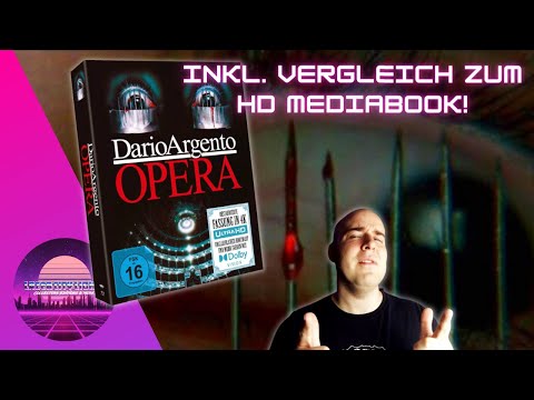4K Weltpremiere! - Dario Argentos Opera (Special Edition UHD) - REVIEW UNBOXING