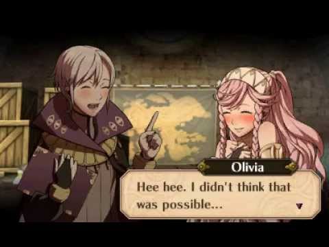 Fire Emblem Awakening  - Olivia and Henry Love Story Support Conversation