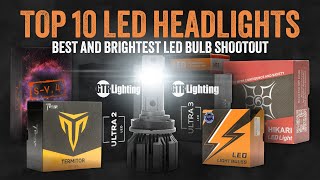 Top 10 Brightest LED Headlight Bulbs Ranked | Best LED 2025 