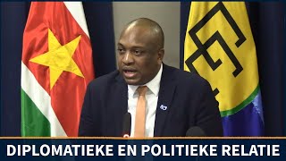 Gesprek over slavernijverleden tijdens staatsbezoek koning I SUN WEB TV I