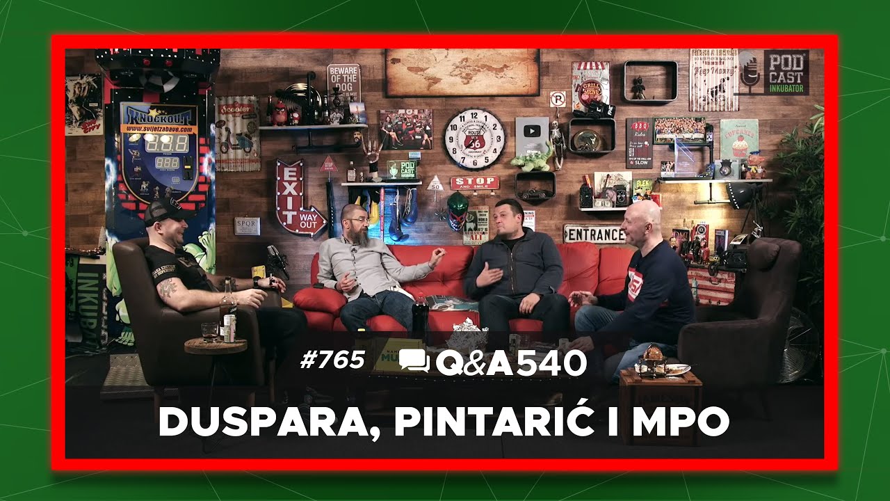 Podcast Inkubator #765 Q&A 540 - Duspara, Pintarić i MPO