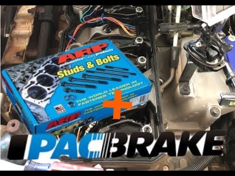 ARP HEAD STUDS+PAC BRAKE LOAD LEASH=YEAH BUDDY 6.7 CUMMINS