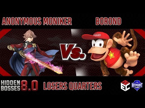 Hidden Bosses 8.0 LQ - Anonymous Moniker (Corrin, Rosalina) vs Borond (Diddy Kong)
