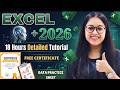 Excel Zero To Hero Tutorial With AI 18 Hours Detailed Tutorial