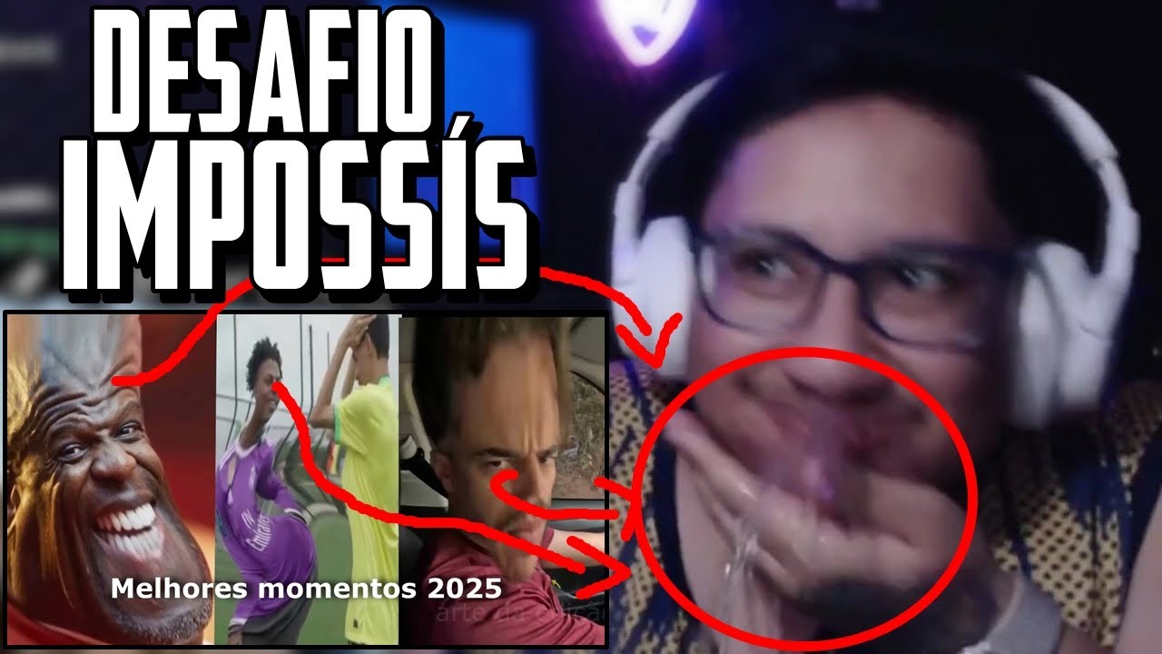 O PRIMEIRO TENTE NÃO CUSPIR COM YTPBR  DO ANO ME QUEBROU