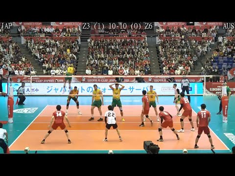 Volleyball Japan - Australia Amazing FULL Match World Cup
