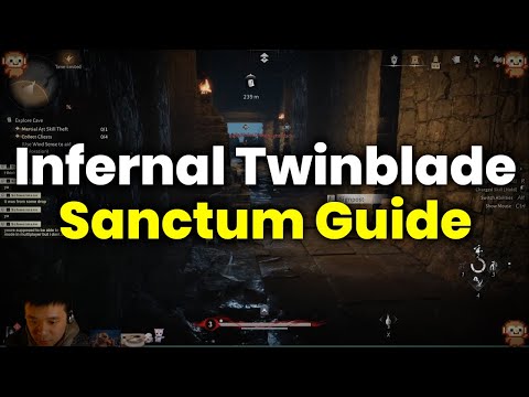 How To Unlock Infernal Twinblade; Midnight Blades Sanctum Walkthrough - Where Winds Meet