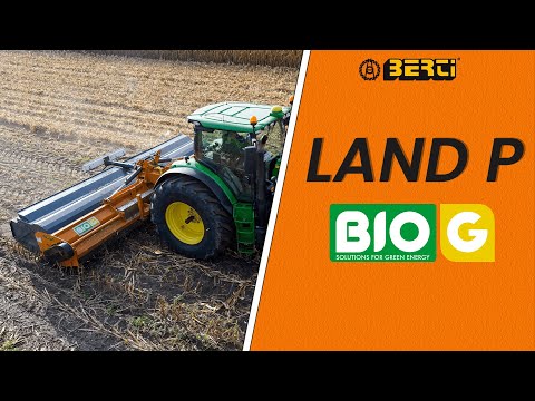 NEW STALKS SHREDDER BERTI LAND/P BIOG