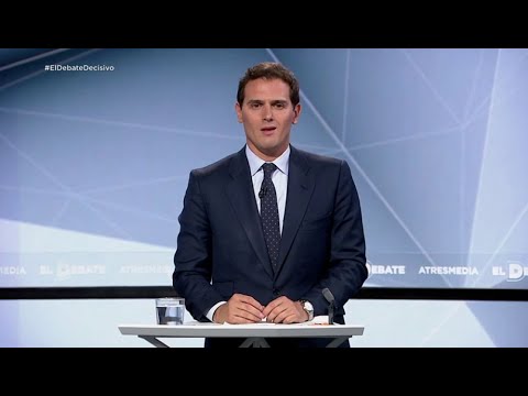 Minuto de oro de Albert Rivera: "Somos imparables cuando estamos juntos, hagamos historia"