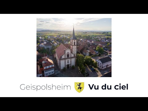 Geispolsheim • Vu du ciel (août 2021)