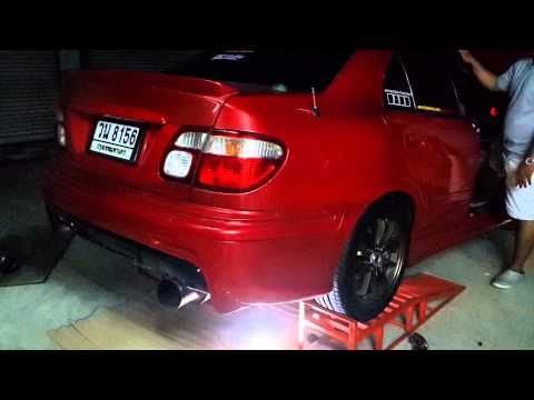 TEST SOUND HKS Carbon-Titanium Exhaust in Sunny neo N16 by pisitom and YS Racing