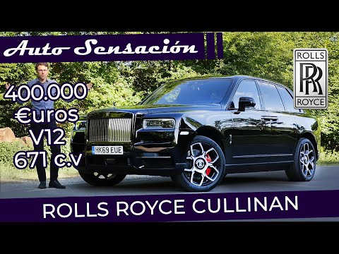 Prueba  Rolls Royce Cullinan  Black Badge 2021 ¿Quieres un un SUV de 400.000€?