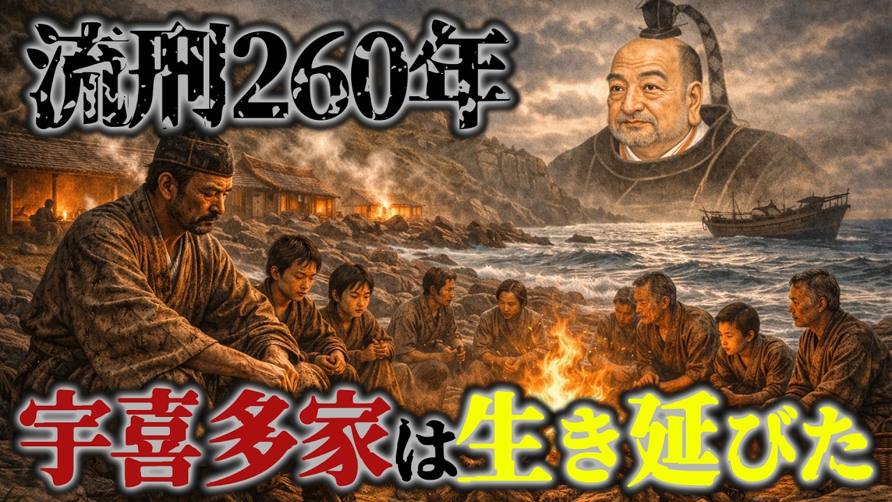 【歴史解説】絶望の島・八丈島！宇喜多一族はどう生き延びたのか？【MONONOFU物語】