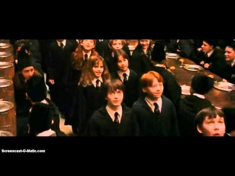Harry Potter Entering The Great Hall
